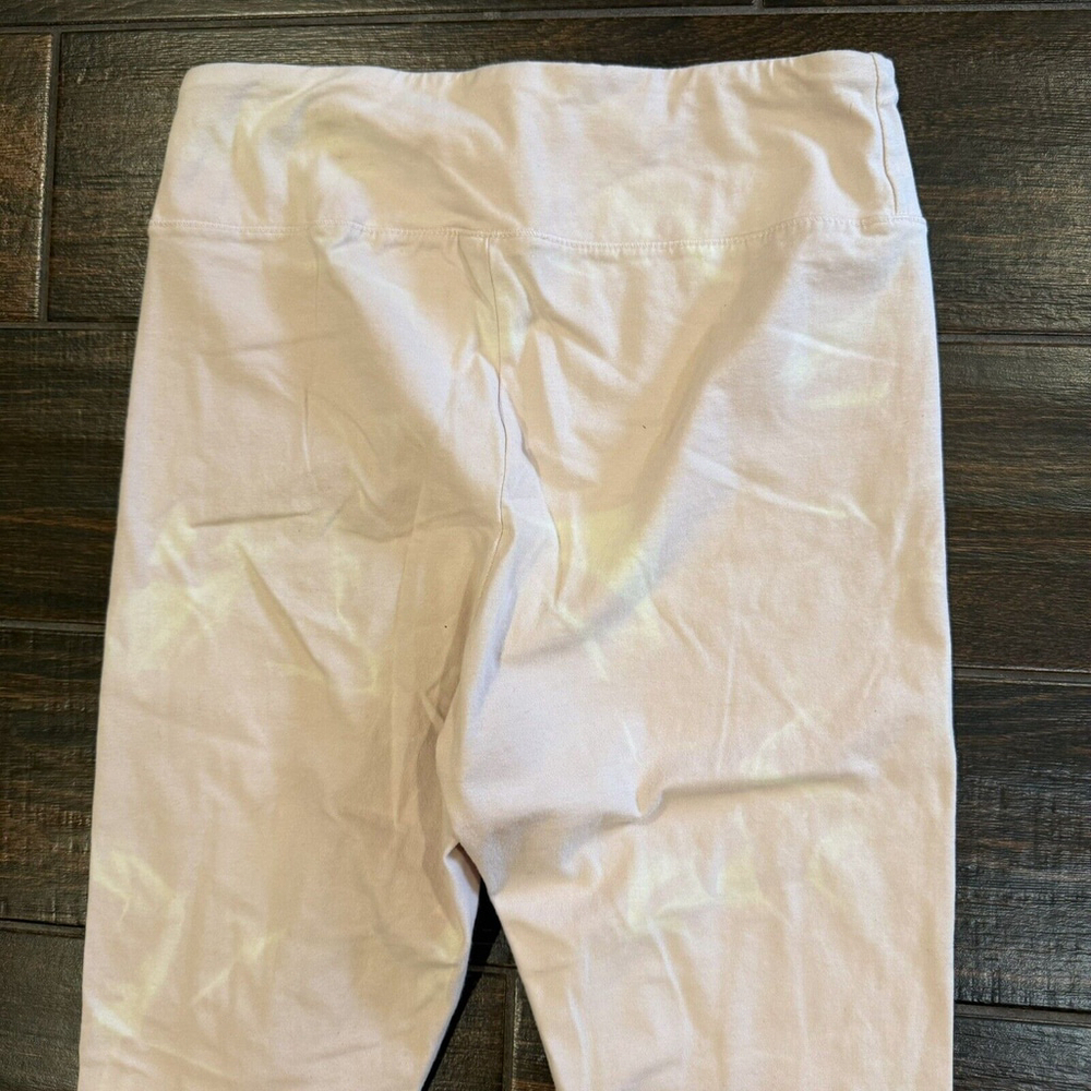 VANS Activewear Leggings Womens Size Large Pink Tie-Dye Design - Picture 4 of 7